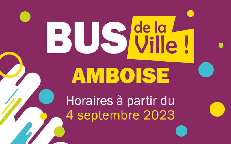 Service des bus, ville d'Amboise