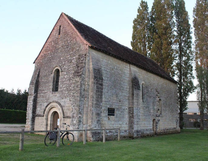 La chapelle Saint-Jean à Amboise, située sur l'île d'Or.