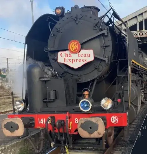 Le Château express passera en gare d'Amboise en août 2024